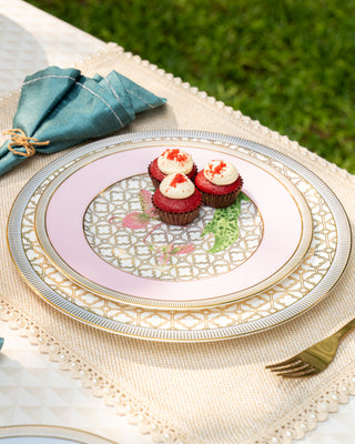 Eden Bloom Quarter Plate - Pink
