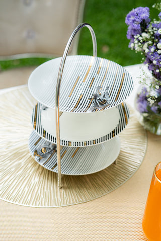 Masai Tiered Serve Set